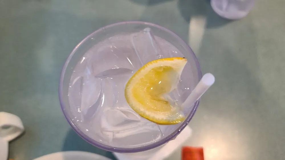 Ice Water with Lemon Lunch Buffet