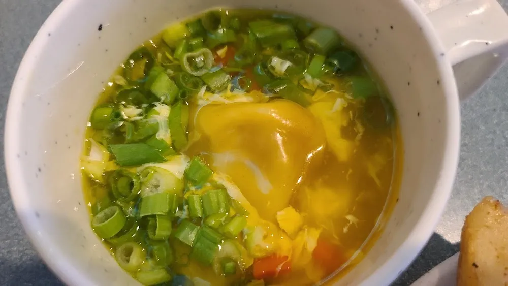 Wonton with Egg Drop Soup Lunch Buffet